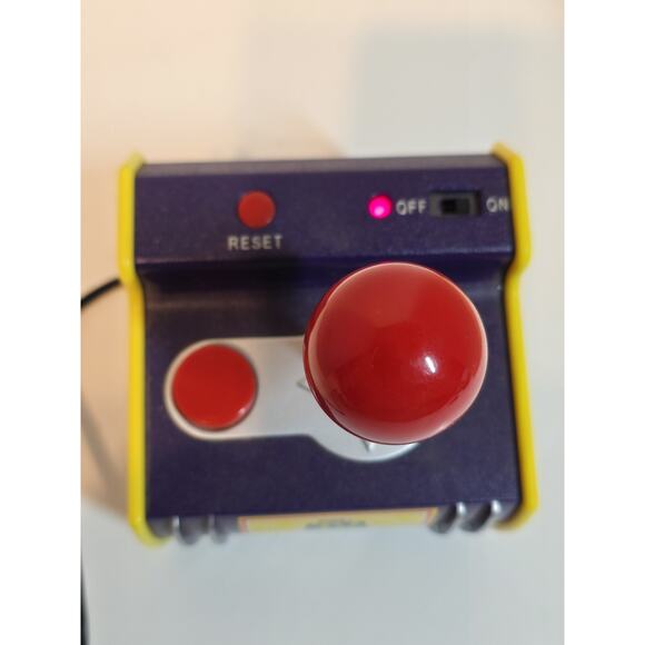 Namco Arcade Plug N’ Play TV Games Joy Sticks JAKKS 2003 Pac-Man And More - Picture 2 of 4